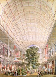 Gran Exposición de 1851. Decoración del transepto de Owen Jones